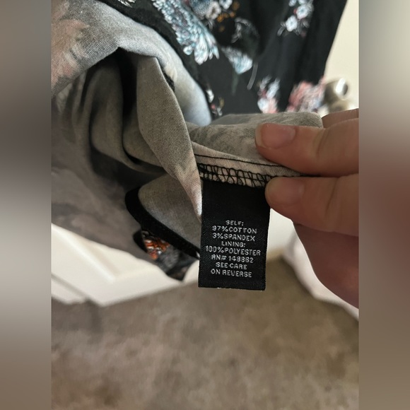 Torrid Floral Pleated Fit & Flare Dress - Picture 5 of 5